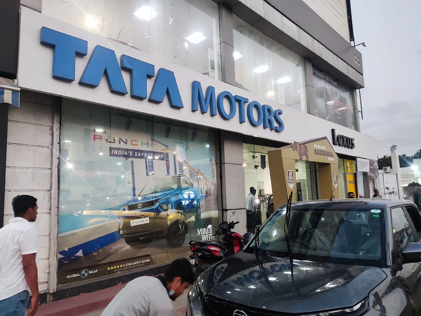 Tata Motors Cars Showroom